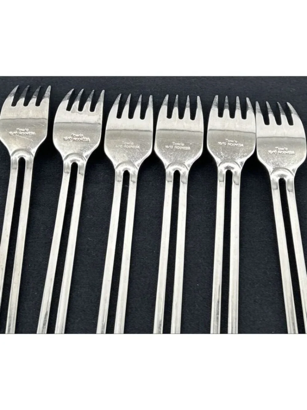 Towle Nordic Dinner Forks 18/10 Stainless Set of 6